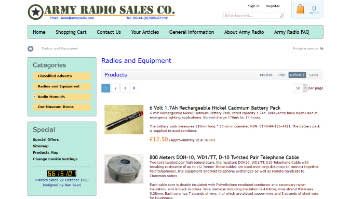 Army Radio Sales Co