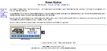 Wammes Green Radios Frames