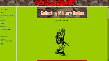 Website for Military Radios and Ham
