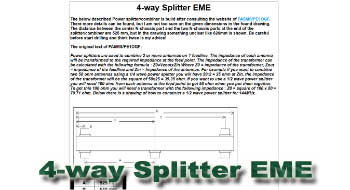 4-way splitter eme