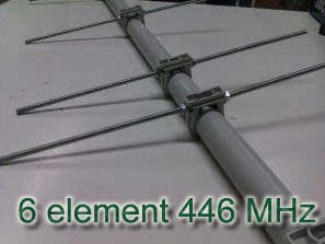 6 element 446 MHz