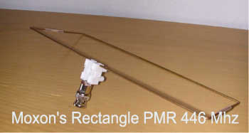 Moxon Rectangle PMR 446 MHz