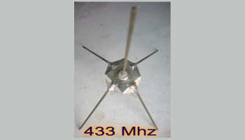 Ground-plane per 433 MHz