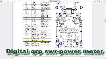 Digital qrp swr-power meter