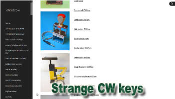 Strange CW keys