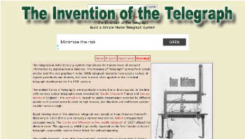 The Invention of the Telegraph