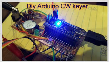 Diy Arduino CW keyer