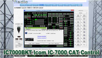 IC7000BKT Icom IC-7000 CAT Control