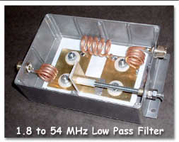 1.8 to 54 MHz Low Pass Filter