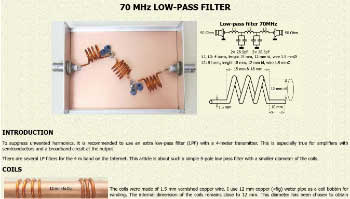 A home-built low-pass filter for 4m