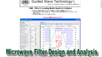 Online Microwave Filter Design and Analysis