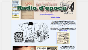 Le radio di sophie radio d'epoca/