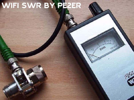 Wifi SWR meter by PE2ER