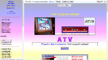 Home page amateur ATV
