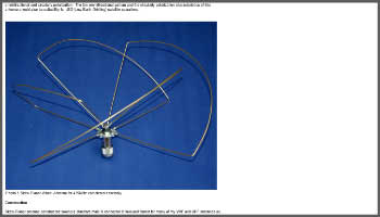 Skew Planar Wheel Antenna for 435MHz