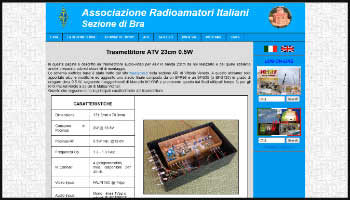 Trasmettitore atv 23cm 0.5w