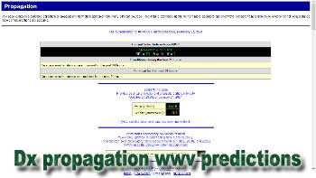 Dx propagation wwv predictions