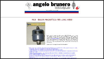 Balun magnetico per long wire