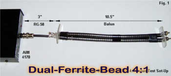 The Dual-Ferrite-Bead 4:1 HF Balun
