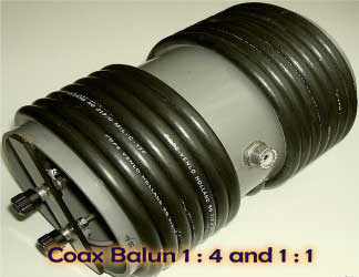 Coax Balun 1:4 and 1:1