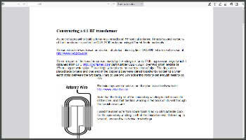 Constructing a 6:1 RF transformer