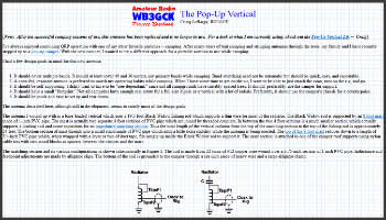 The Pop-Up Vertical