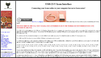USB CI-V Icom Interface