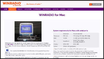 WiNRADiO for Mac