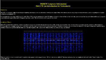 Longwave Information Slow CW