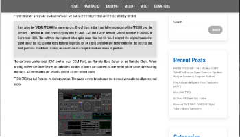 FT2000RC CAT & Remote Control Software