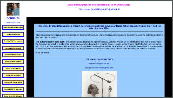 50MHz halo antenna for mobile
