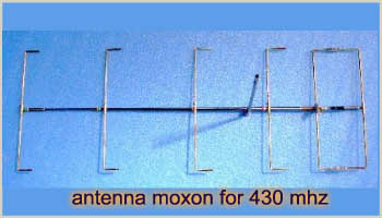 Antenna Moxon for 430mhz