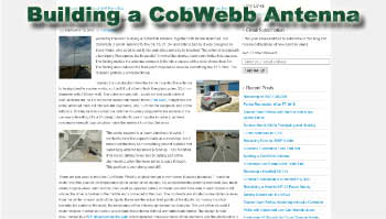 building a cobwebb antenna
