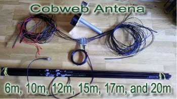 Ultra Light Cobweb Antenna