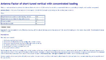 Antenna Factor of short tuned vertical