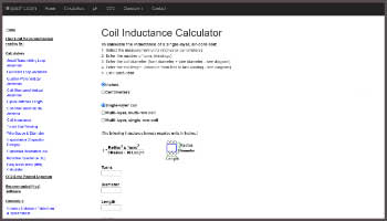 Coil Inductance Calculator