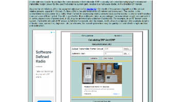 Pure ERP And EIRP Calculator
