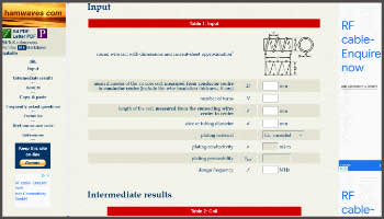 RF Inductance Calculator
