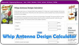 Whip Antenna Design Calculator