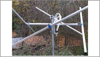2 Meters Lindenblad Antenna