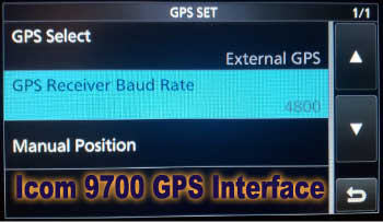 IC-9700 GPS-locking mods