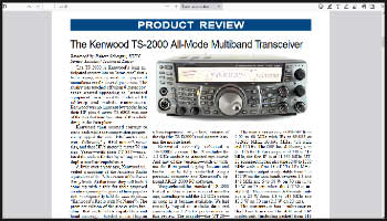 QST Kenwood TS-2000 review