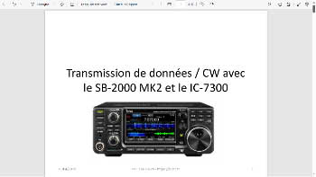 Interface with the SB-2000 MK ICOM 7300