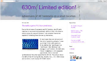 630 meter antenna Limited edition!