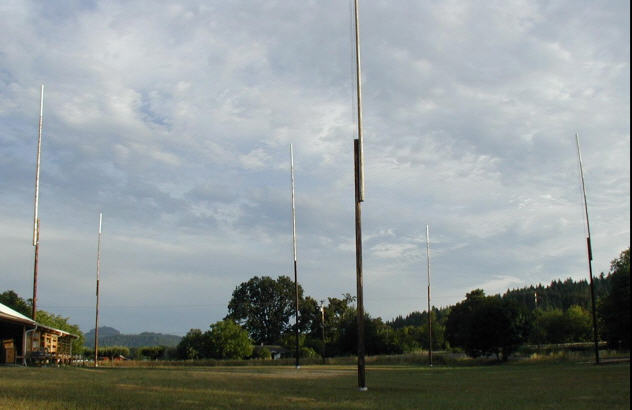 Loop antennas for 630 meter transmitting