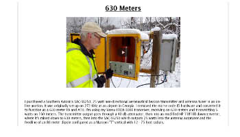 630 meter transmitter