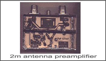 2m Antenna Preamplifier Vorverstaerker