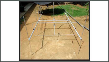 2m Skeleton siot yagi stack