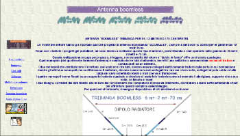 Antenna boomless triband