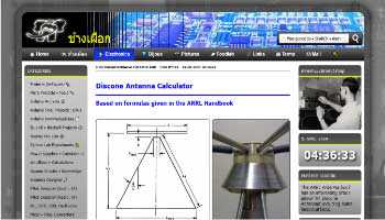 Discone Antenna Calculator